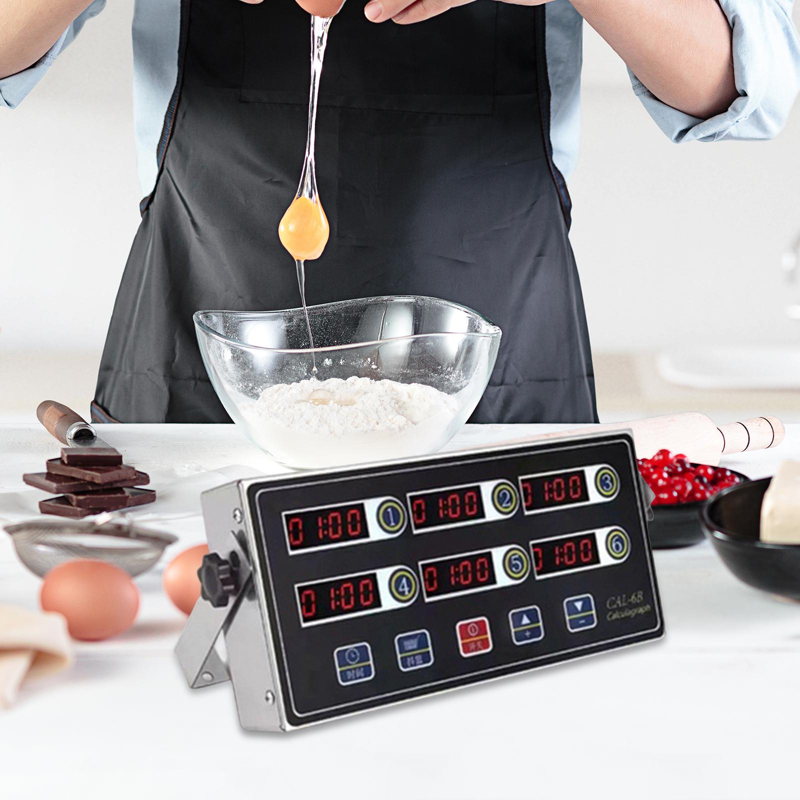 Kitchen Set Bakery - Многоканальный светодиодный кухонный таймер с программируемым