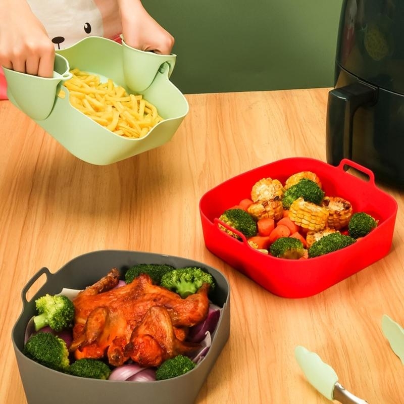 Kitchen Baking Pans For Sale - Силиконовые корзины, квадратные антипригарные пищевые многоразовые
