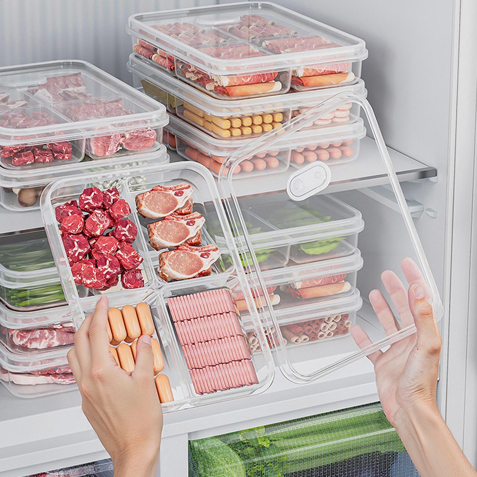 Kitchen Baking Tray Organizer - Контейнер для хранения продуктов в холодильнике,