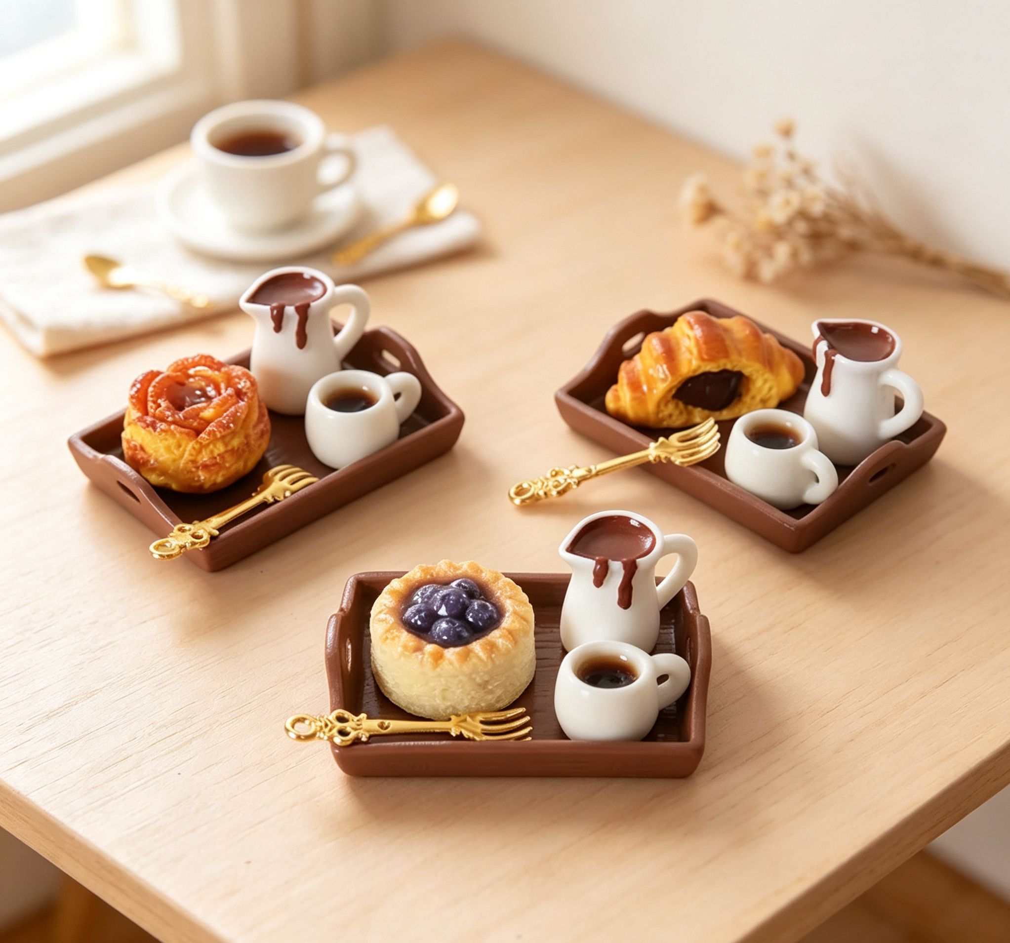 Kitchen Set Bakery - Миниатюрный набор для послеобеденного чая в