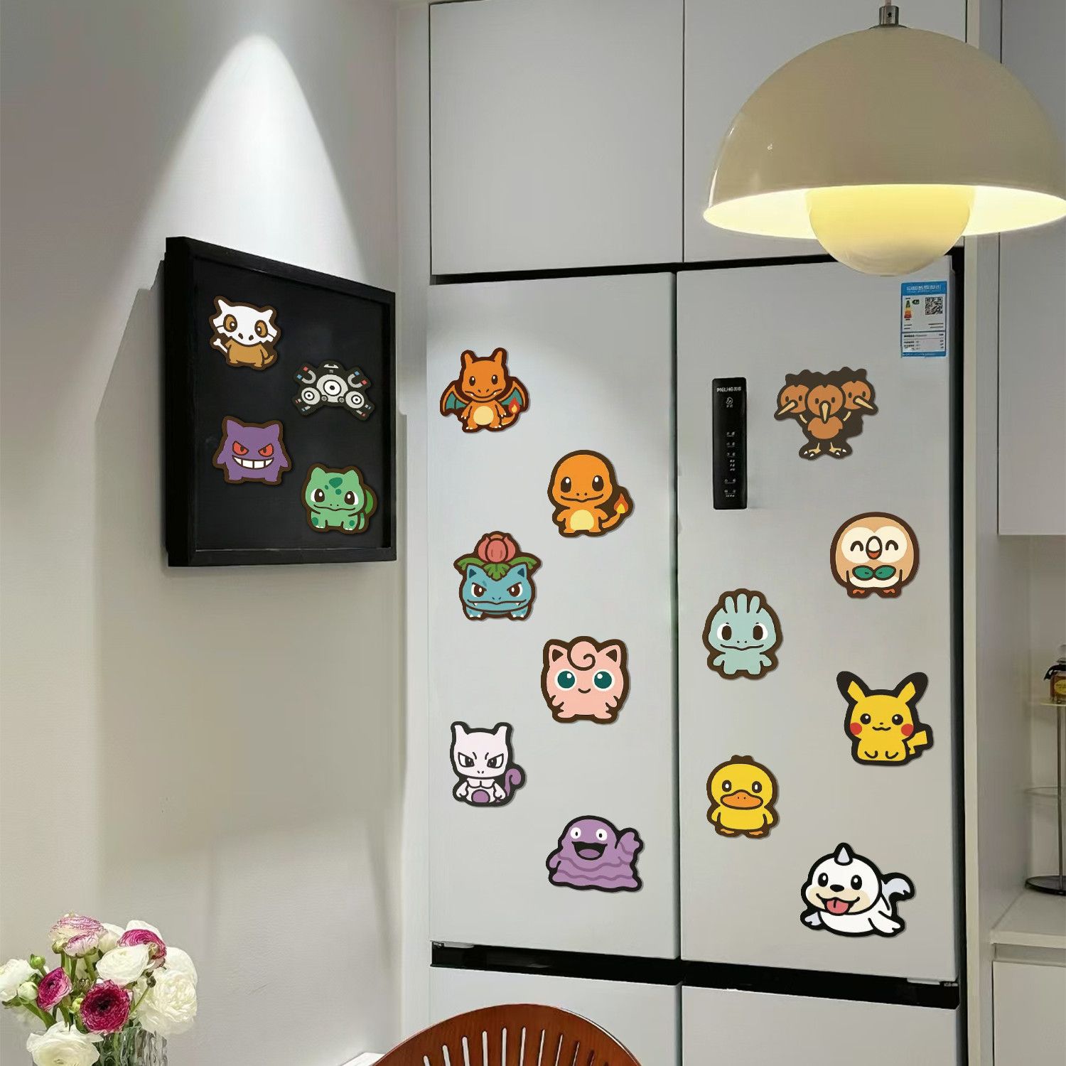 Kitchen Baking Storage - Магнит на холодильник с изображением покемонов