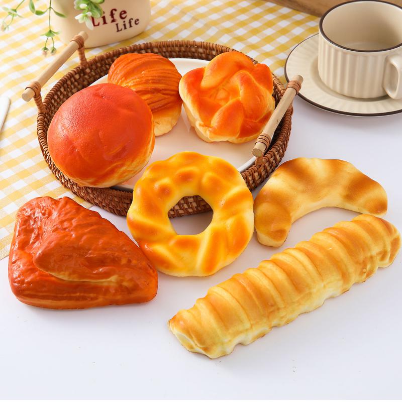 Kitchen Set Bakery - Набор искусственного хлеба из ПУ, реалистичные