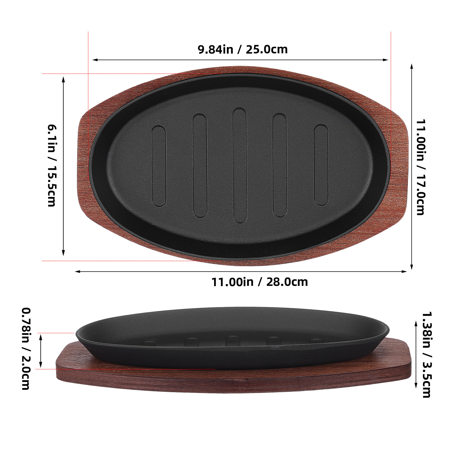 Набор железных сковород для гр – обзор и цена Kitchen Essentials Baking Tray