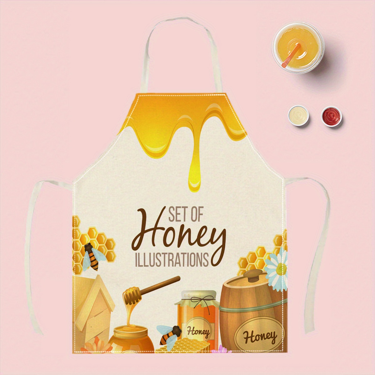 Фартук с изображением пчелы, 1 – обзор и цена Kitchen Baking Ideas