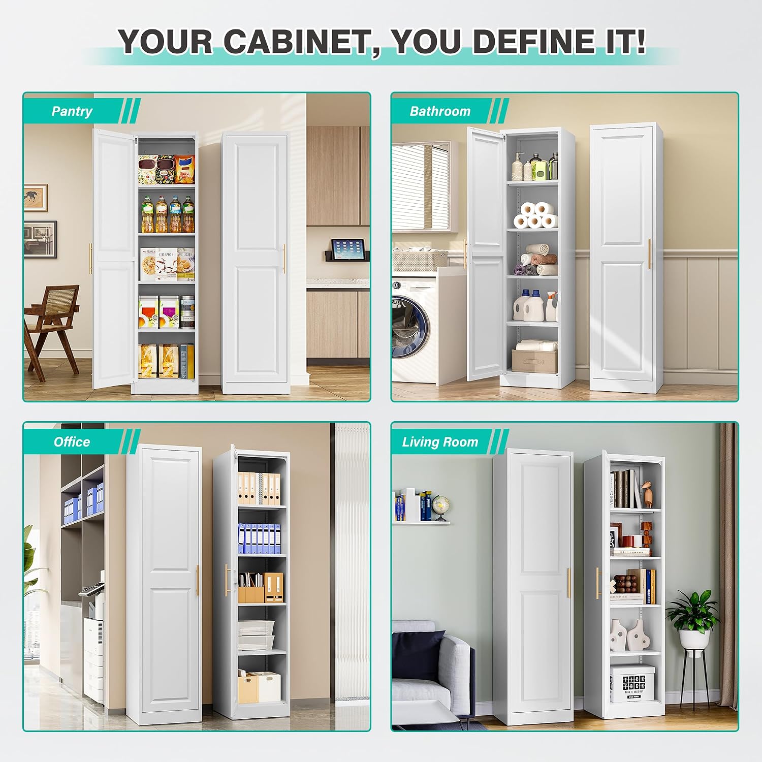 Высокий узкий шкаф для хранени – обзор и цена Kitchen Baking Storage
