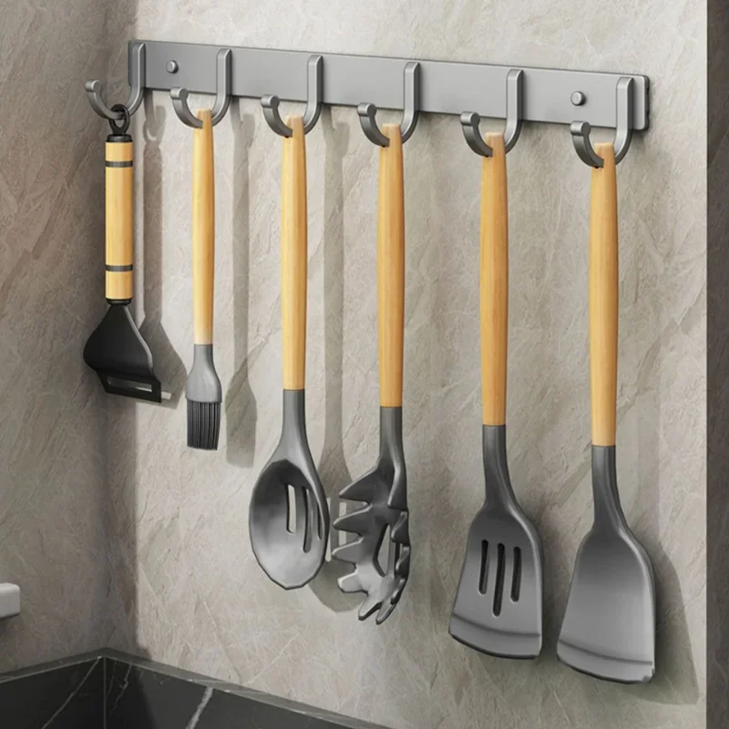 Алюминиевая настенная вешалка- – обзор и цена Kitchen Baking Storage