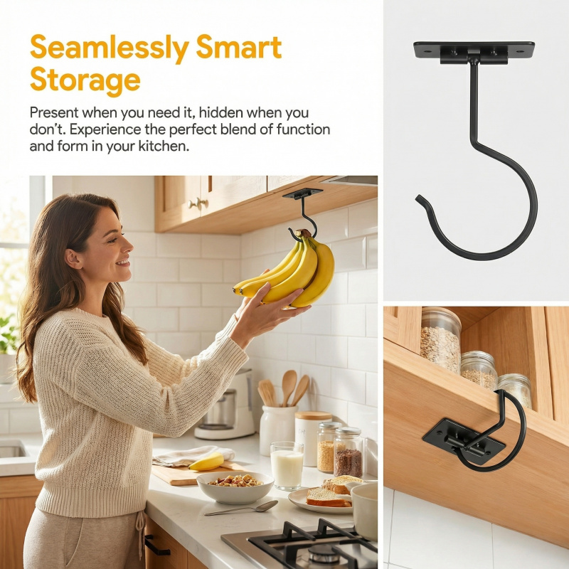 Черный металлический самоклеящ – обзор и цена Kitchen Baking Storage